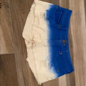 Ombré  denim short